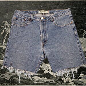 size 38 levi's jorts